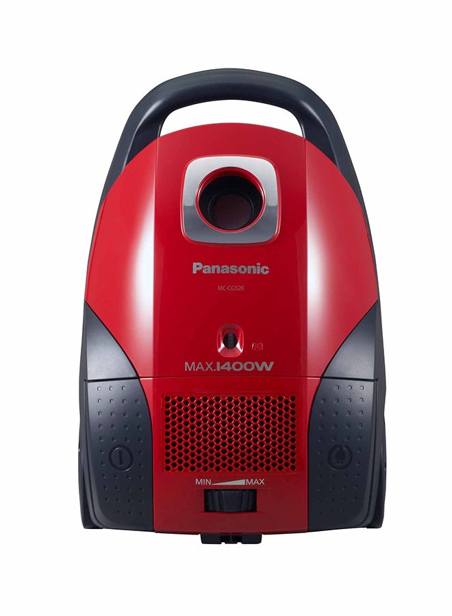 Panasonic Bagged Type Vacuum Cleaner 1400W 4 L 1400 W MC-CG520 Red - Image 2
