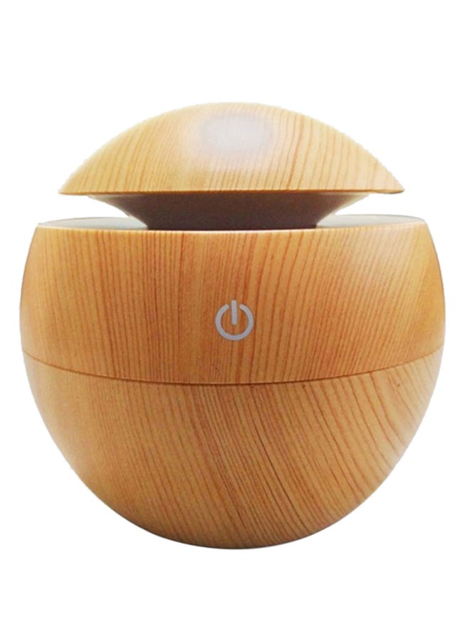 Mushroom Shaped Aromatherapy Air Humidifier 130ML Wood - Image 1