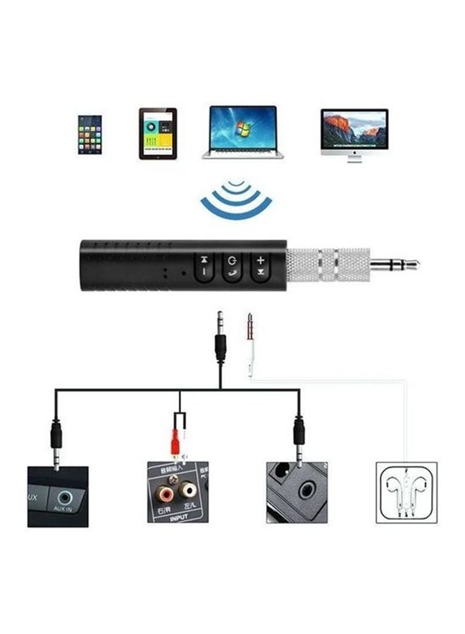 Mini Bluetooth Car AUX Adapter With Mic - Image 2