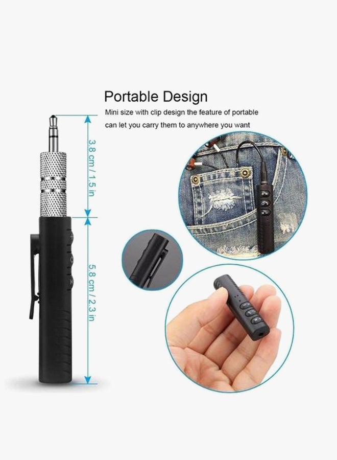 Mini Bluetooth Car AUX Adapter With Mic - Image 3