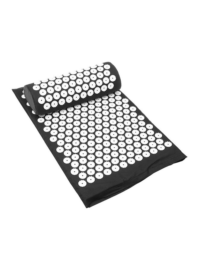 بساط يوغا للعلاج بالوخز لتخفيف الألم مع وسادة - Image 1