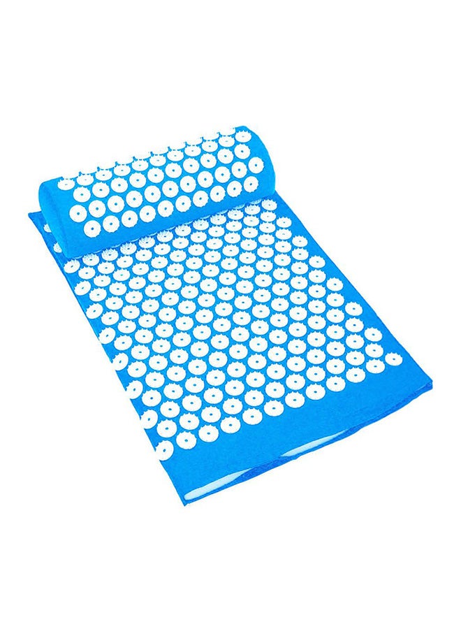 بساط يوغا للعلاج بالوخز لتخفيف الألم مع وسادة - Image 1