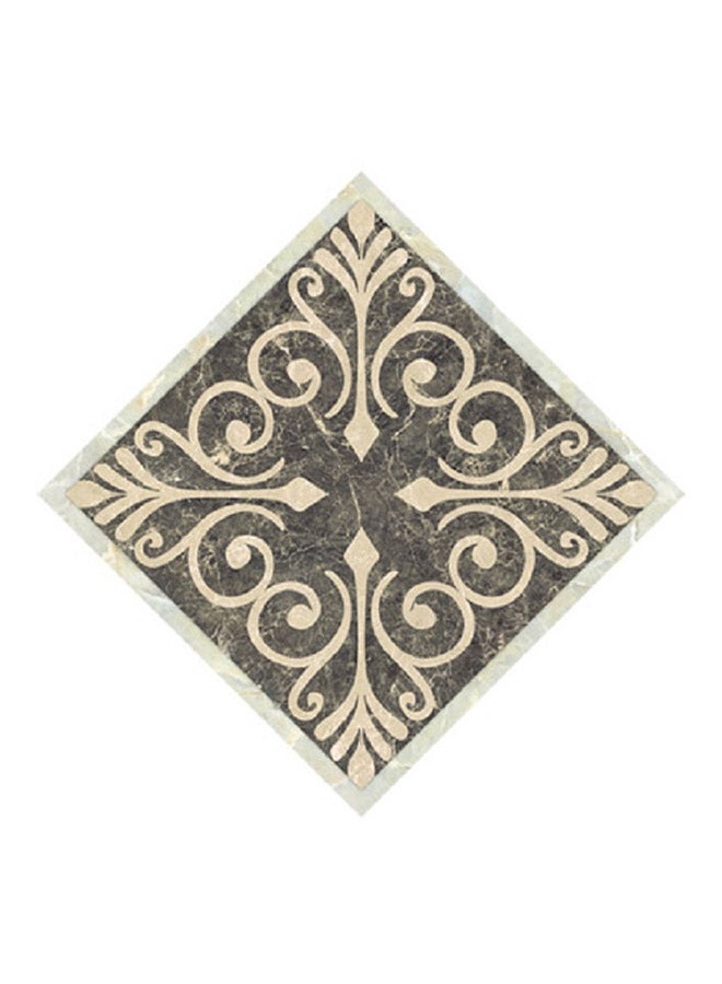 GEMWON 20-Piece Waterproof Self Adhesive 3D Ceramic Tile Stickers 09 Multicolour 12x12x2cm