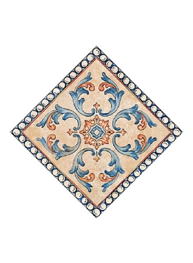 GEMWON 20-Piece Waterproof Self Adhesive 3D Ceramic Tile Stickers 20 Multicolour 8x8x2cm