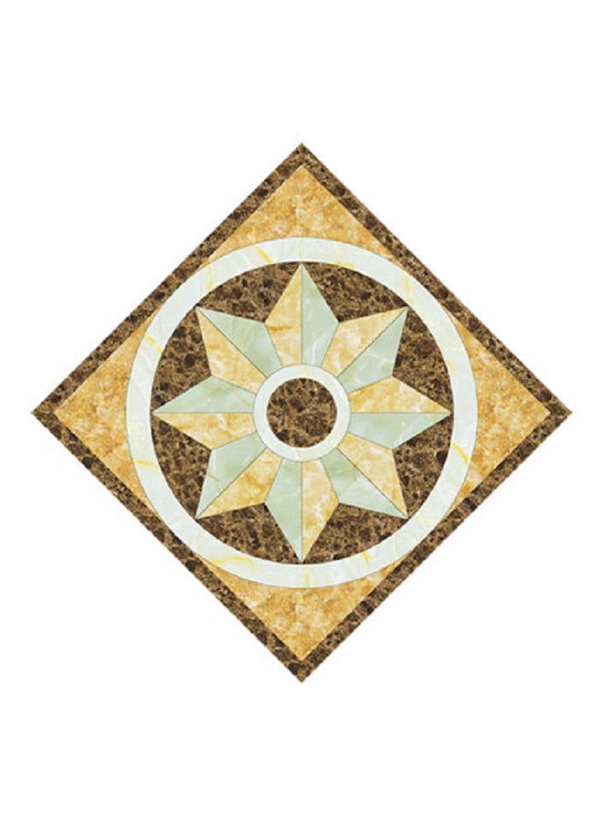 GEMWON 20-Piece Waterproof Self Adhesive 3D Ceramic Tile Stickers 06 Multicolour 8x8x2cm