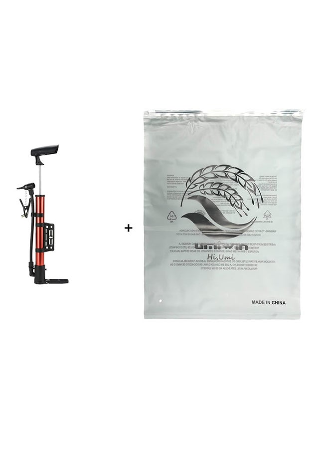 Umiwin - Aluminum Alloy Portable Bicycle Air Pump One Size - Image 1