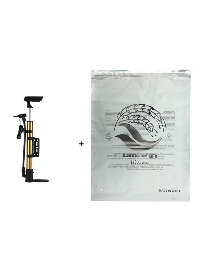 Umiwin - Aluminum Alloy Portable Bicycle Air Pump One Size - Image 1