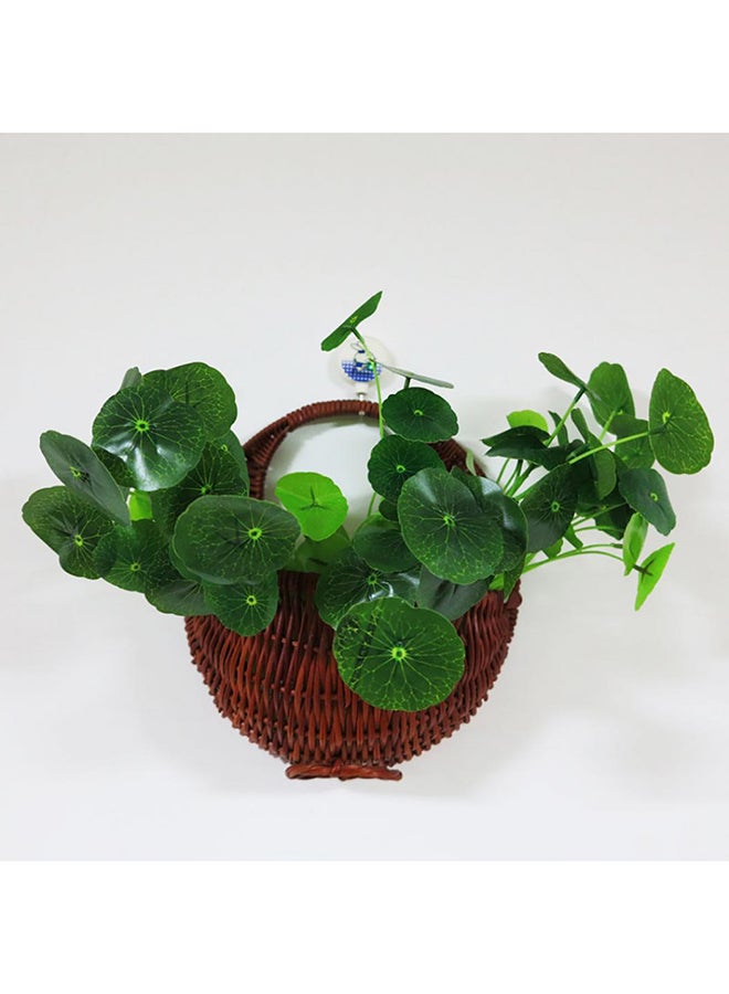 Bluelans Artificial Fish Tank Decoration Lotus Leaf Foliage Green - Image 4