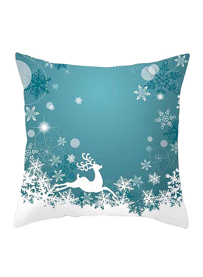 Bluelans Style Square Throw Pillow Case Blue 18x8x18cm 