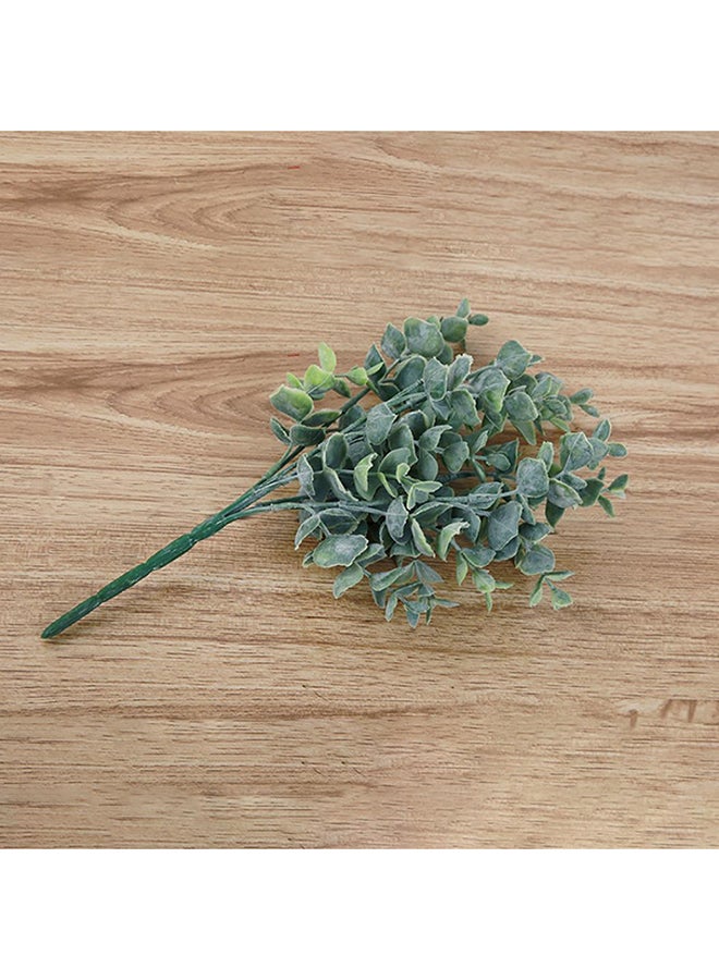 Bluelans Artificial Eucalyptus Leaves Bouquet Light Green  - Image 2