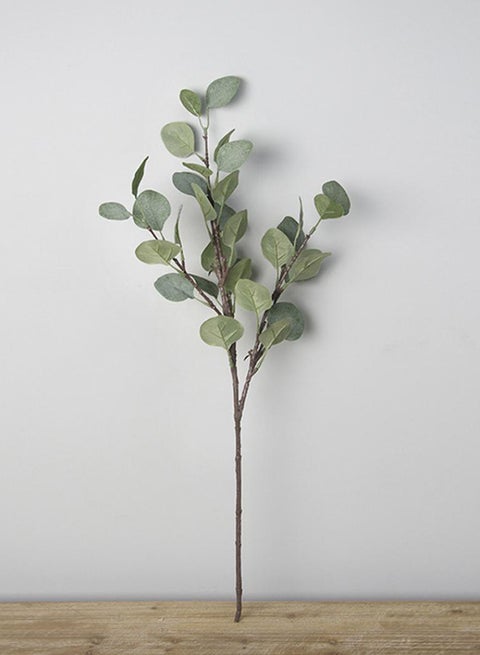 Artificial Eucalyptus Leaves Bouquet Green