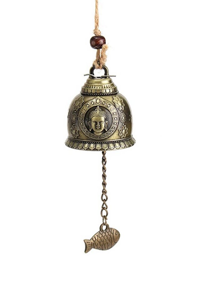 Bluelans Retro Feng Shui Wind Chime Gold - Image 2