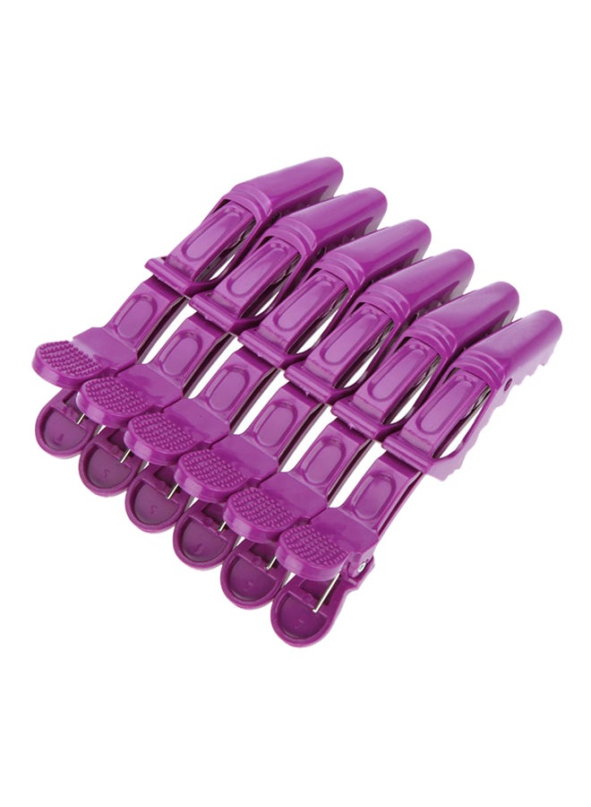 6 Piece Sectioning Clips Clamps Hairdressing Salon Hair Grip Crocodile Diy Accessories Hairpins Plastic - Image 3