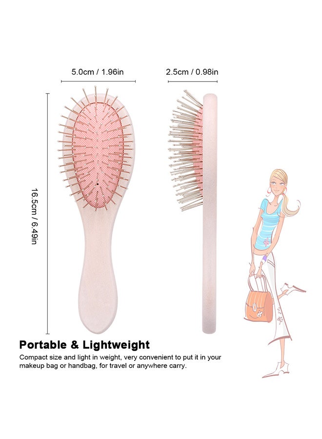 ANSELF Mini Airbag Comb Wooden Hairbrush Anti-Static Scalp Massage Hair Brush Detangling Hair Health Care Comb - Image 2