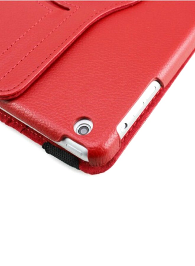 Cool Baby 360 Degree Rotation PU Leather Case For Apple iPad Pro Red - Image 3