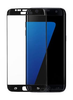 Tempered Glass Screen Protector For Samsung Galaxy S7 Edge Black/Clear