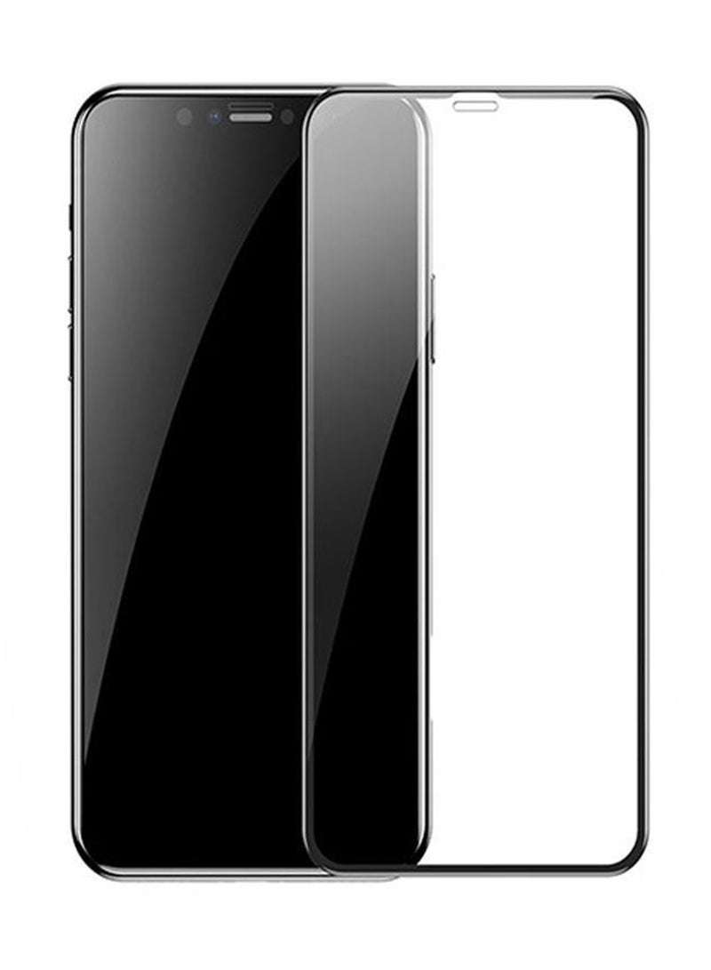 Muzz Screen Protector For Apple iPhone XS Max Black/Clear 