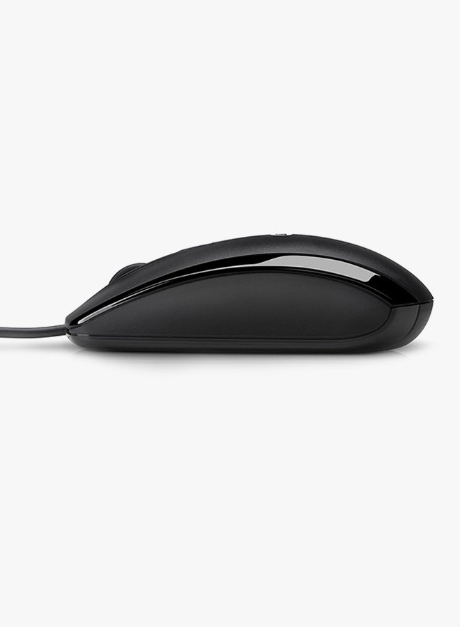 HP X500 Wired Optical Mouse Black - Image 3