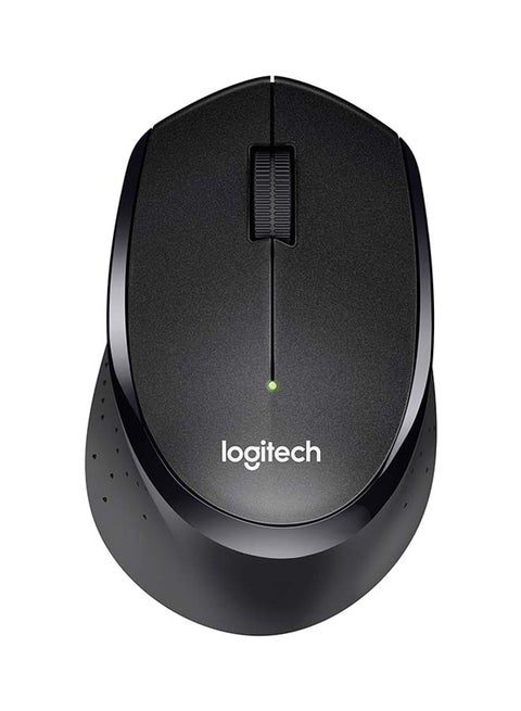 M330s Silent Plus Wireless Mouse, 2.4Ghz With Usb Nano Receiver, 1000 Dpi Optical Tracking, 2-Year Battery Life, Compatible With Pc, Mac, Laptop, Chromebook Black