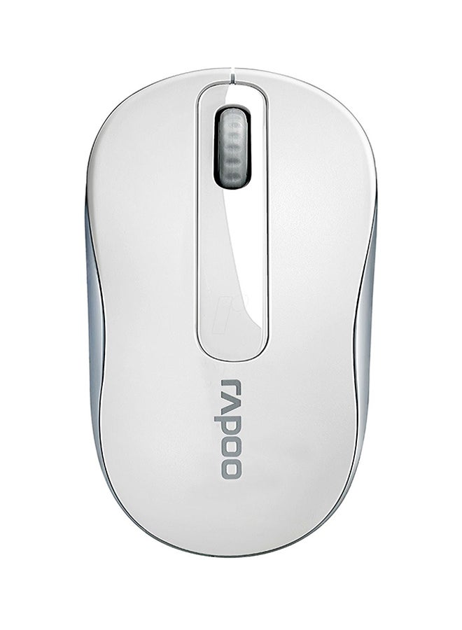 Rapoo M10 Wireless Optical Mouse White - Image 1