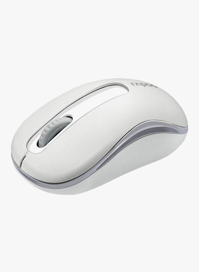 Rapoo M10 Wireless Optical Mouse White - Image 2