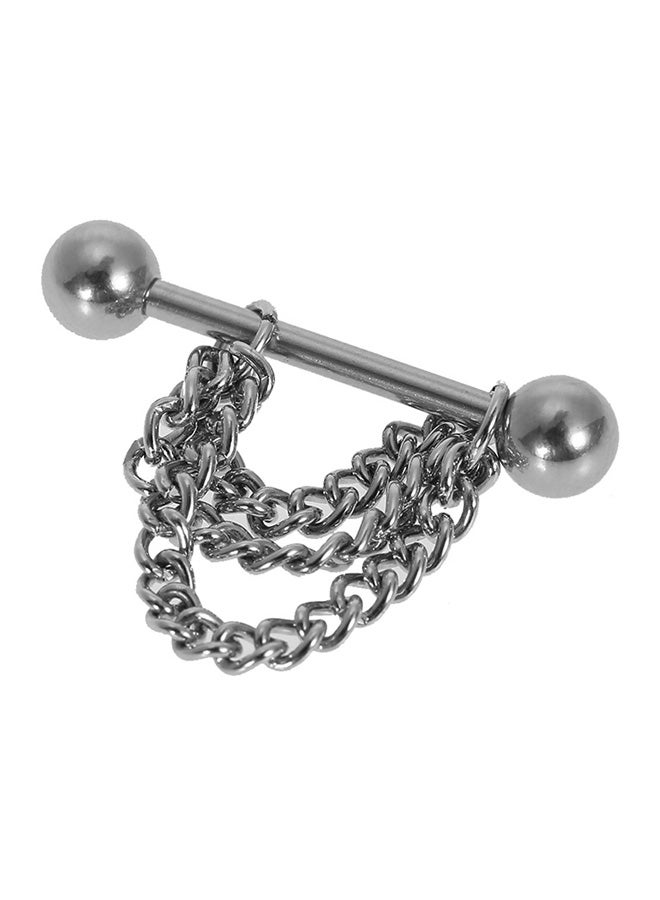 Stainless Steel Shield Body Piercing Jewelry - Image 3