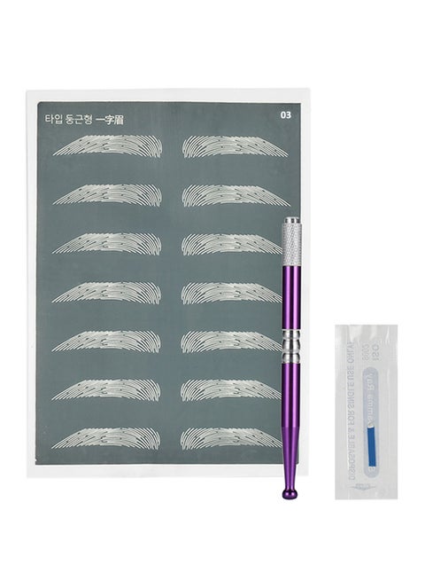 Pro Eyebrow Permanent Tattoo Practice Kit