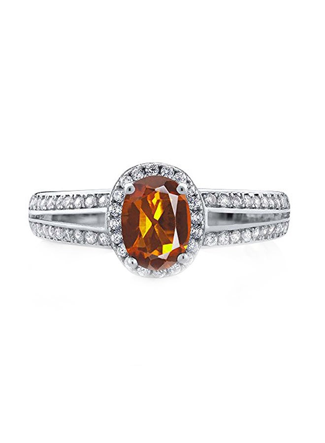 جم ستون كينج خاتم انيق من الفضة الإسترليني مزين بأحجار كريمة منوعة - Image 2