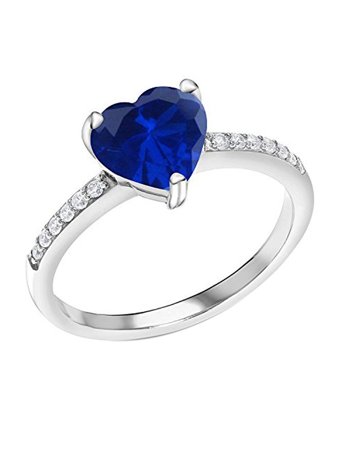 GEM STONE KING Sterling Silver Fashion Ring With Multiple Gem Stones  - Image 1