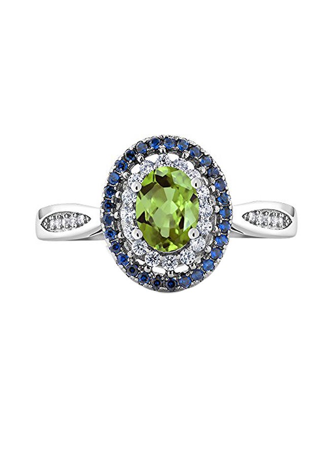 GEM STONE KING Sterling Silver Fashion Ring With Multiple Gem Stones  - Image 2