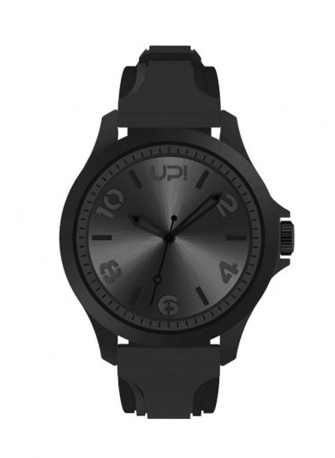 UP WATCH Silicone Analog Watch 1124 - 38 mm - Black UAE | Dubai ...