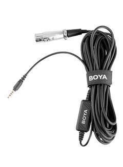 BOYA BY-BCA6 XLR TO 3.5MM Plug Microphone Cable BY-BCA6 XLR Black  - Image 2