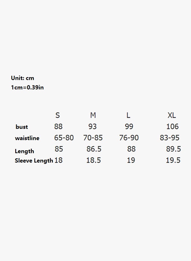 شاربدو فستان بطبعة نقشة جلد النمر ورقبة على شكل حرف V أحمر / أسود / أبيض - Image 4