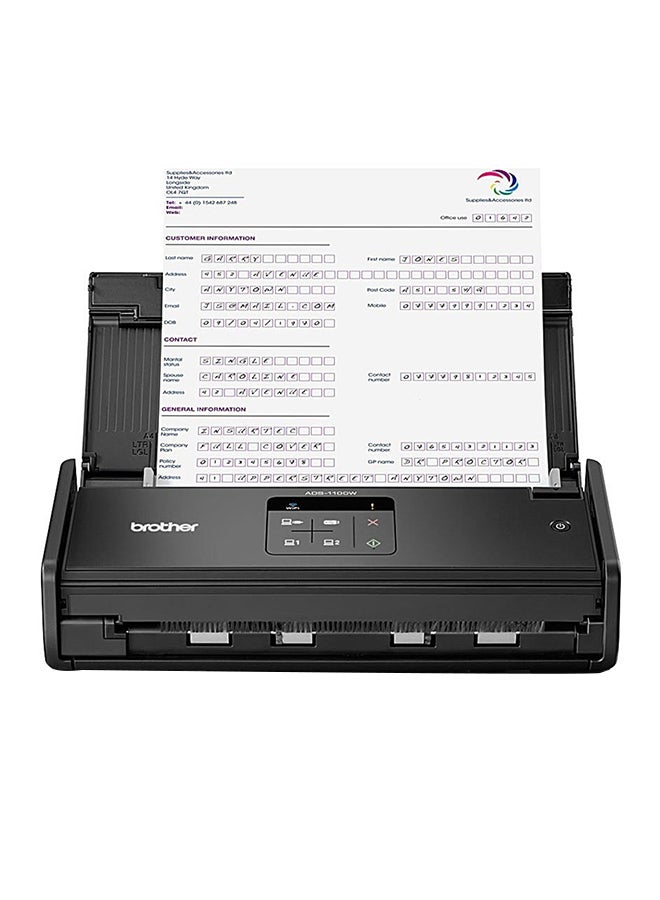 brother - High Speed 2-sided Document Scanner Black - Image 1