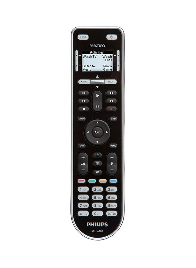 Philips 8-in-1 Prestigo Universal remote control Black - Image 1