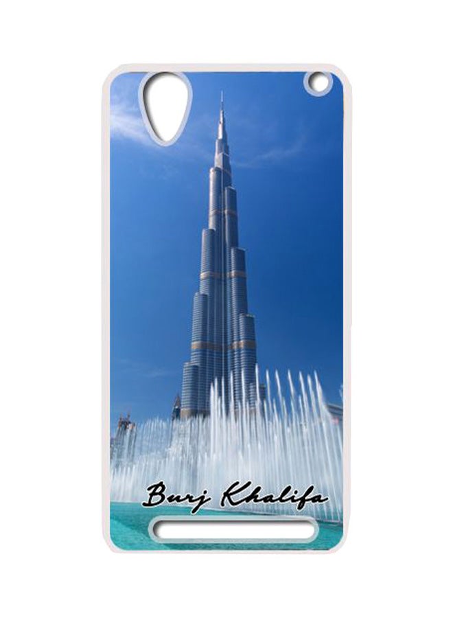 SONY XPERIA T2 ULTRA Hard Case with Burj Khalifa Design Multicolour