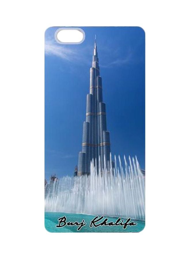 إمبريس غطاء صلب بطبعة برج خليفة لهواتف آيفون 6/ 6s طراز 106 متعدد الألوان