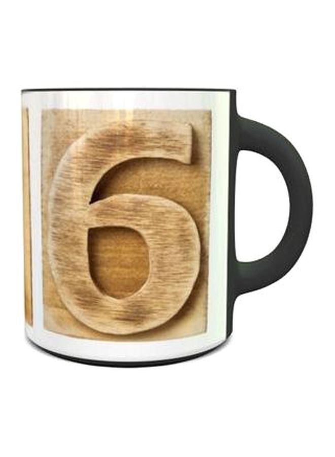 إمبريس مج بطبعة رقم 6 تصميم رقم 437 أسود/ بني/ أبيض