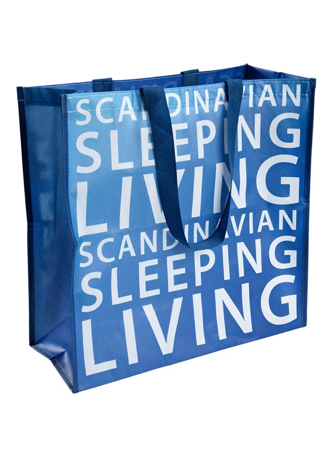 My Big Blue Multipurpose Storage Bag Blue/White