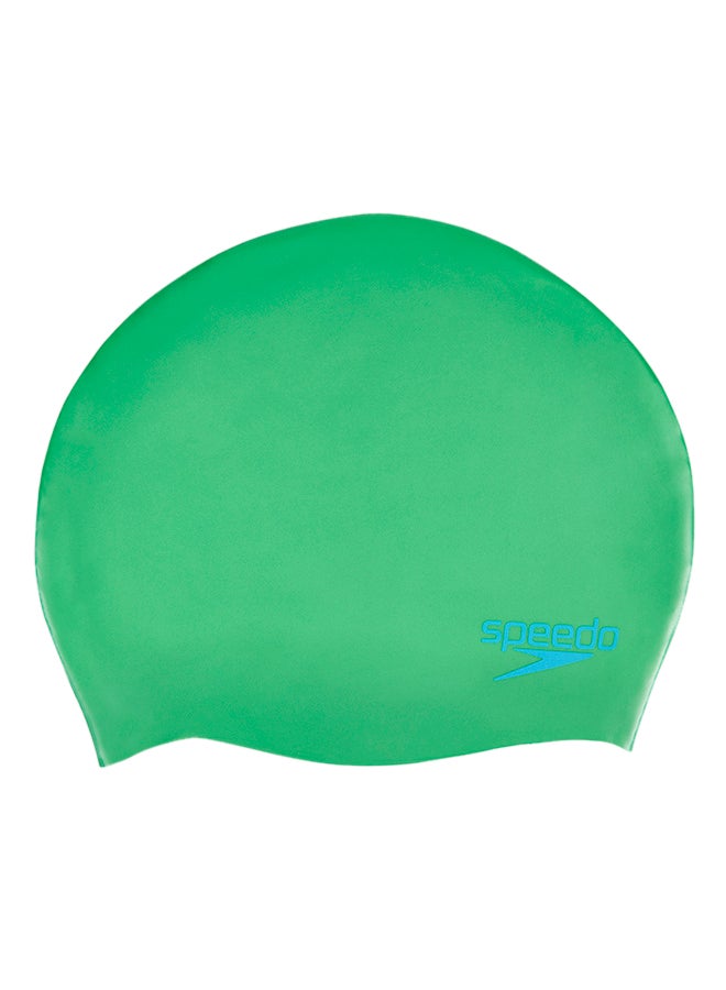 speedo Hydrodynamic Swimming Cap - Green  - Image 1