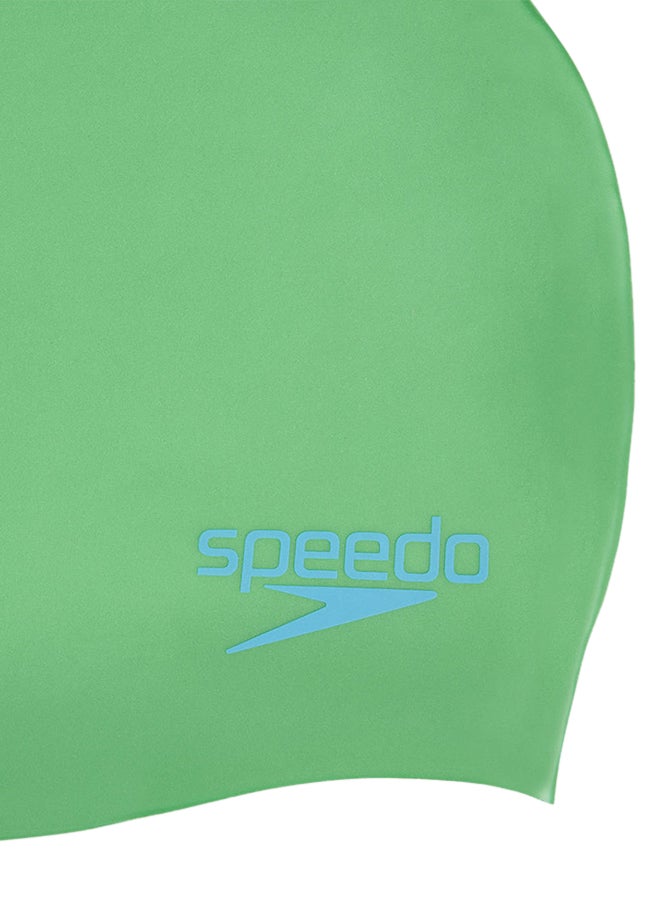 speedo Hydrodynamic Swimming Cap - Green  - Image 2