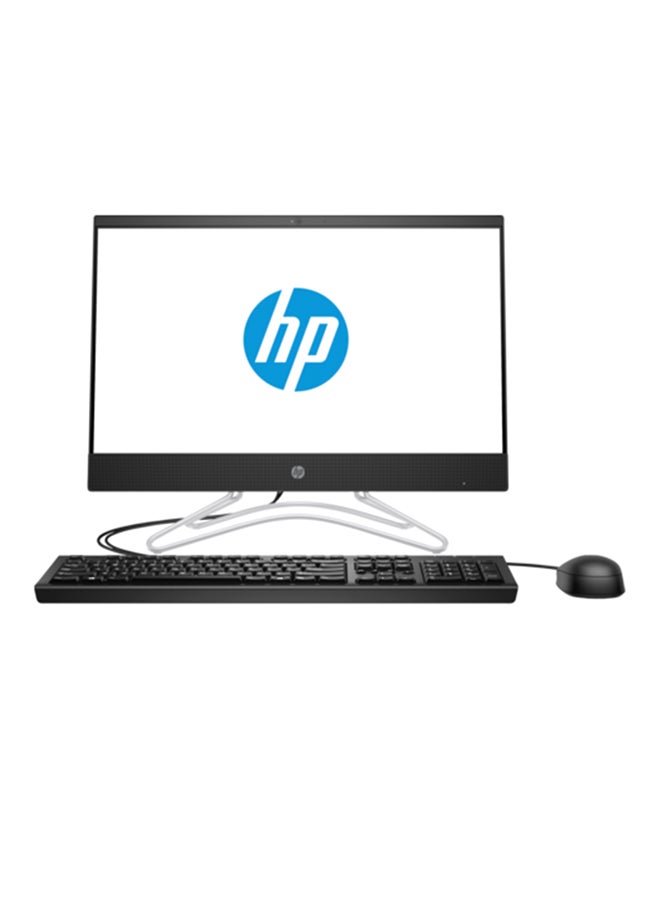 HP - All-in-One 200 G3 With 21.5 Inch Display, i5 Processor/4GB RAM/1TB HDD/Intel UHD Graphics/Keyboard-Mouse Black - Image 1