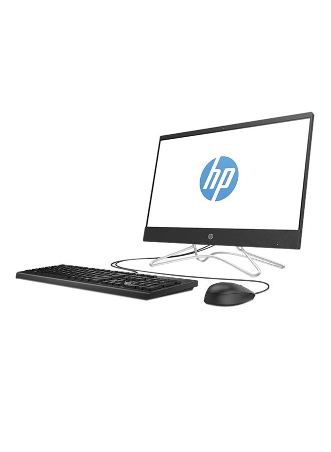 HP - All-in-One 200 G3 With 21.5 Inch Display, i5 Processor/4GB RAM/1TB HDD/Intel UHD Graphics/Keyboard-Mouse Black - Image 1