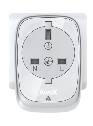 Smart Socket Adapter With Bluetooth Control White 11cm - v1550490420/N20972040A_1
