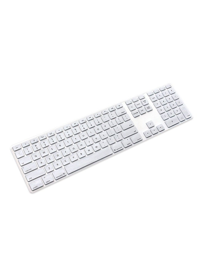 Apple - Wired Keyboard With Numeric Keys White - Image 1