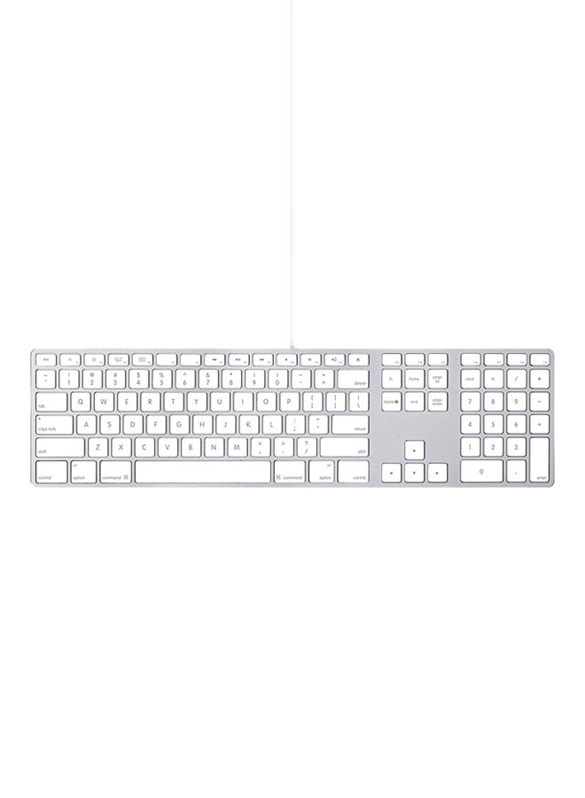 Apple - Wired Keyboard With Numeric Keys White - Image 1