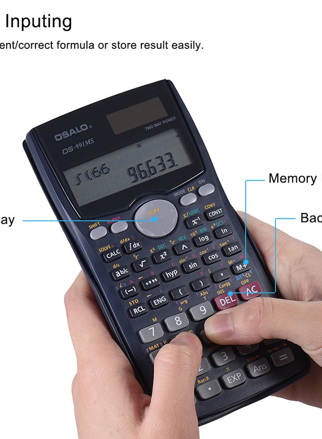 OSALO Scientific Functions Calculator Grey  - Image 3
