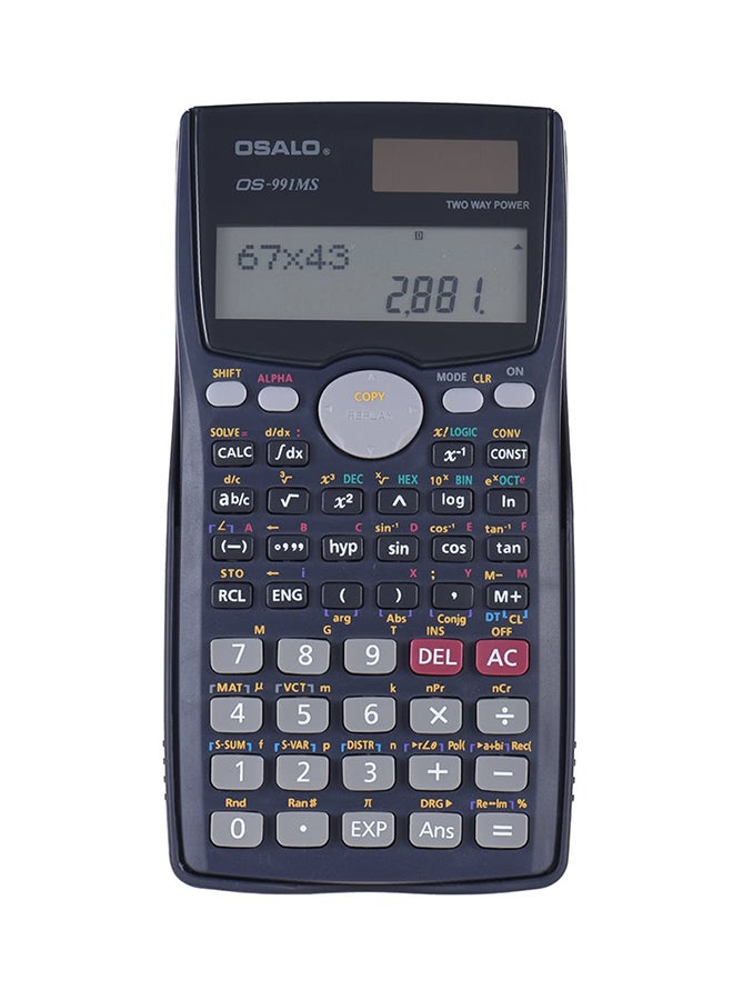 OSALO Scientific Functions Calculator Grey  - Image 1
