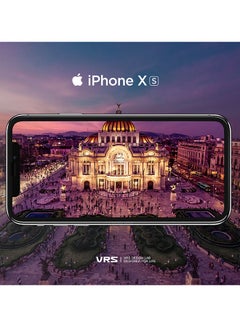 VRS Design 3D Full Cover Curved Edge Tempered Glass For iPhone XS / X Clear  - Image 3