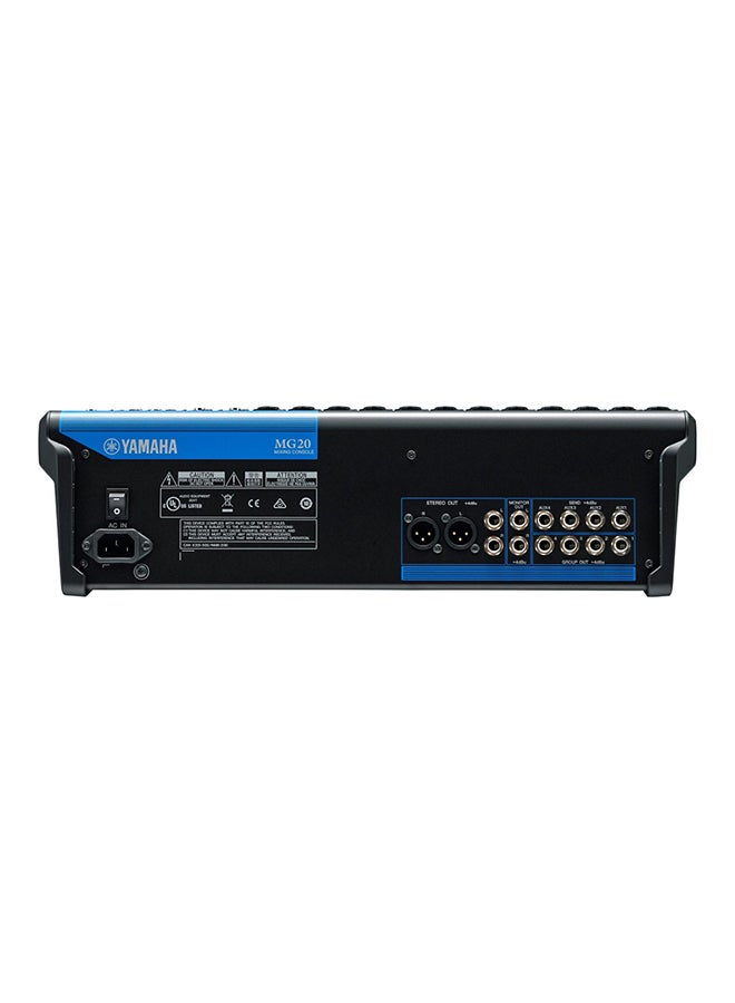 20-Input Digital Mixing console MG20 Black
